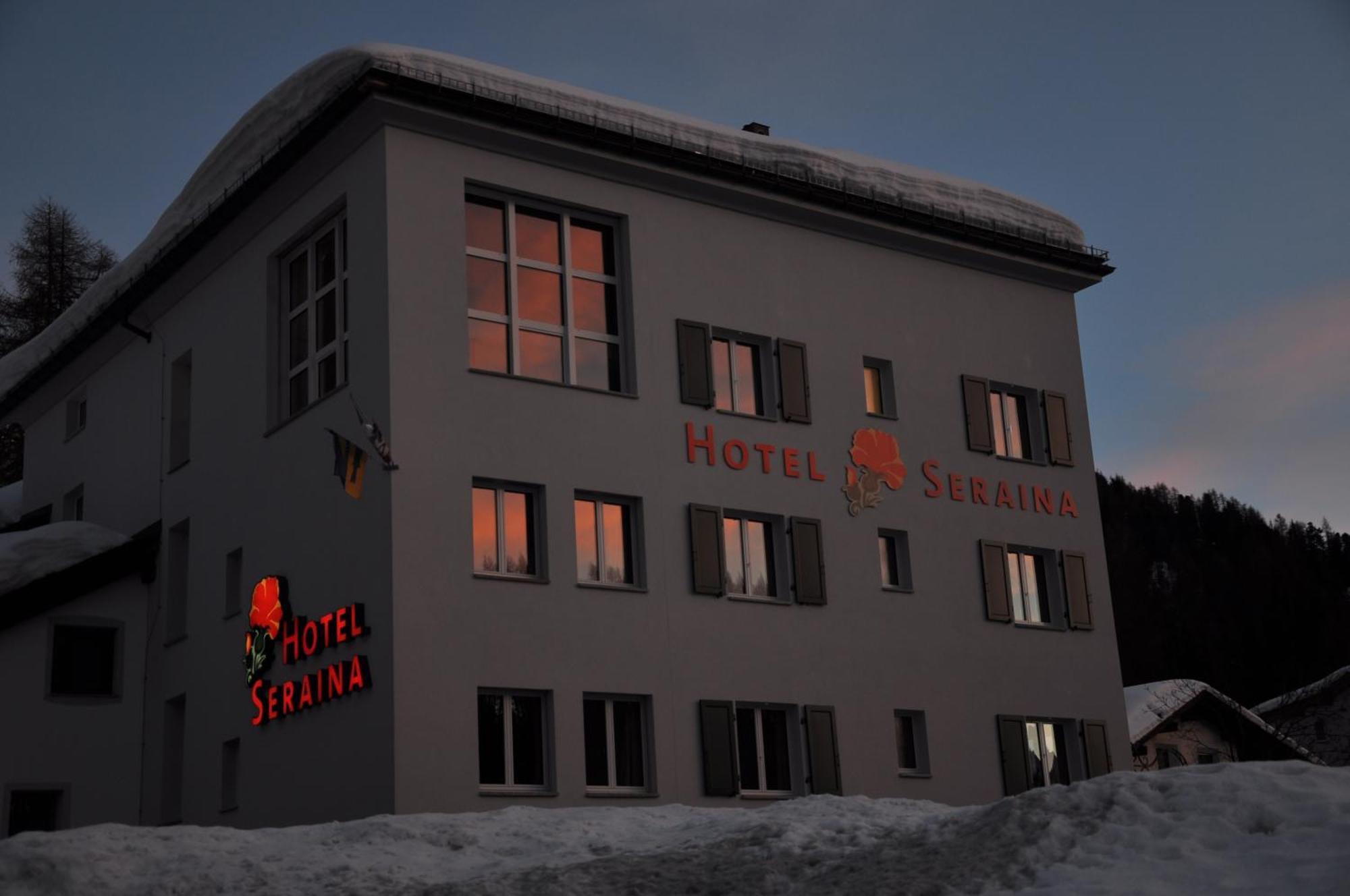 Hotel Seraina Sils Maria Bagian luar foto
