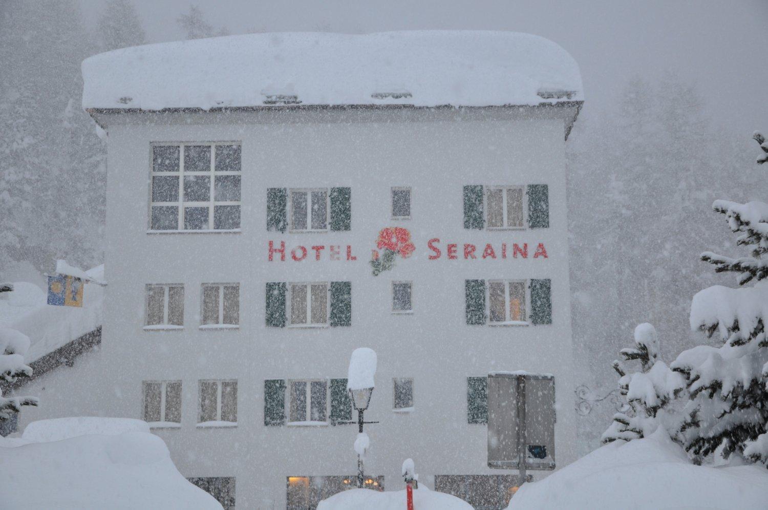 Hotel Seraina Sils Maria Bagian luar foto