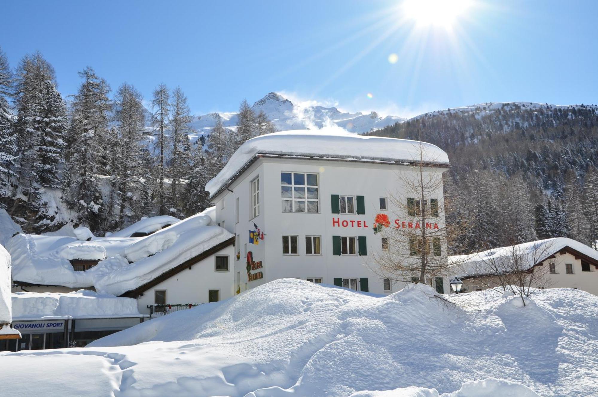 Hotel Seraina Sils Maria Bagian luar foto