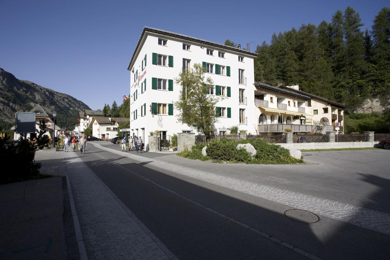 Hotel Seraina Sils Maria Bagian luar foto